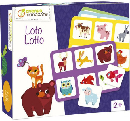 Loto Animaux Familiers Avenue Mandarine